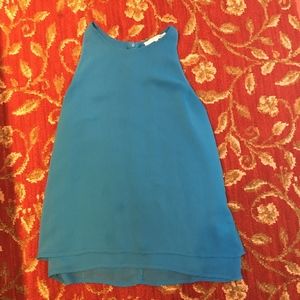 High neck never worn blue/teal tank